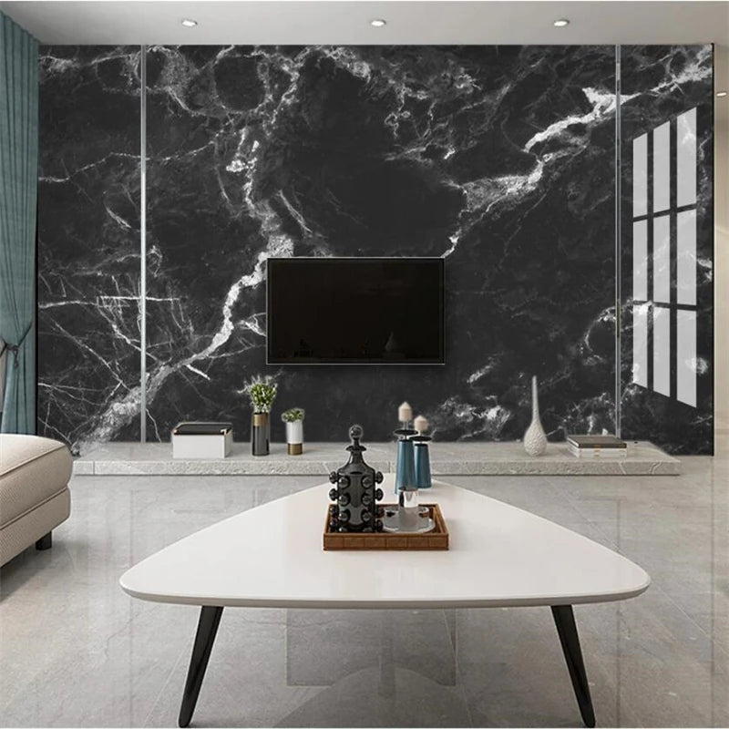 Custom large mural fashion home improvement modern light luxury dark gray