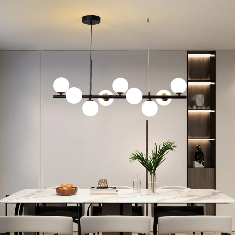 New Modern Chandelier Gold/Black G9 bulb led chandelier For Restaurant