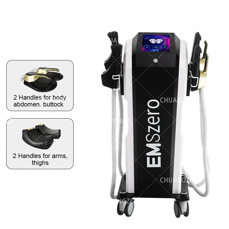 EMSZERO NEO15 Tesla 6500W EMSZERO RF 4 Handle Working Simultaneously Easy