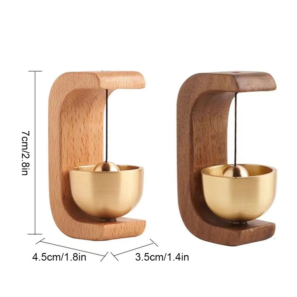 Japanese Door Bell Wooden Wind Chimes Wireless Doorbell Entrance