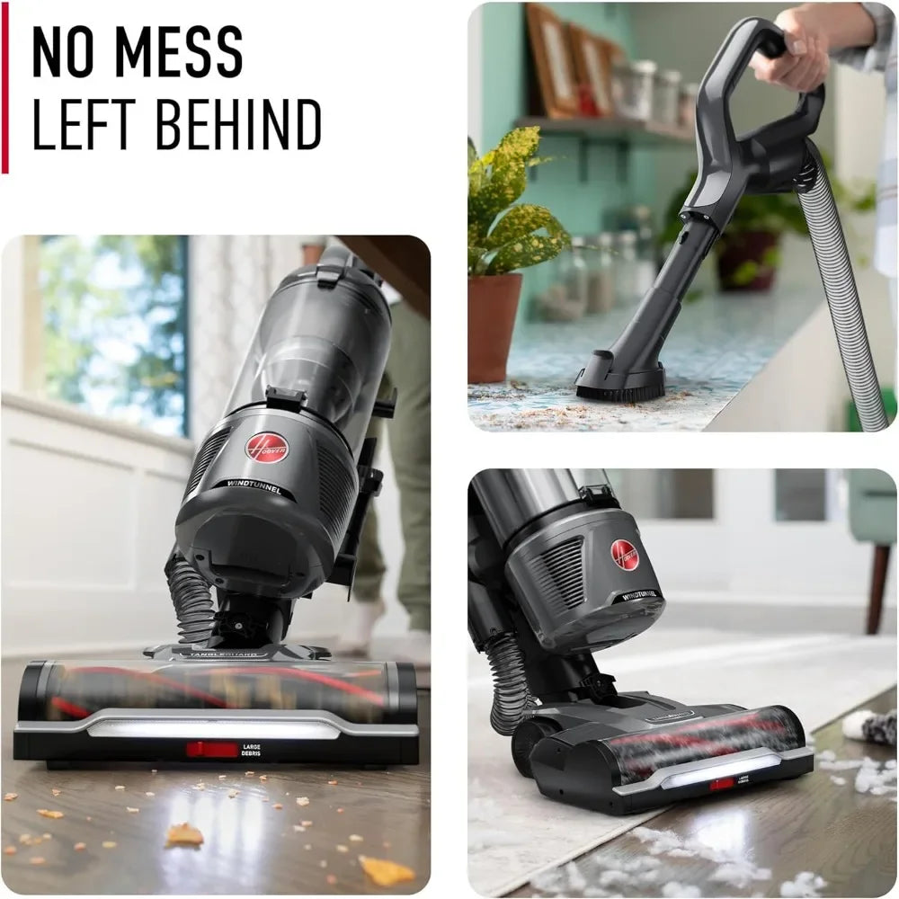 Cord Rewind Pro Bagless Upright Vacuum Cleaner For Carpet and Hard Floors