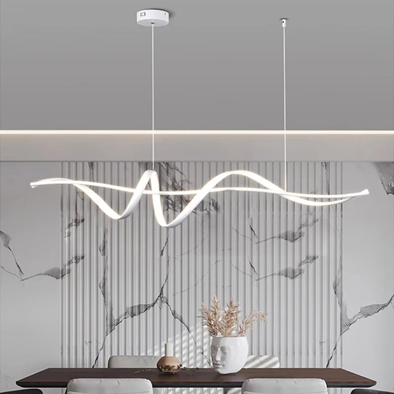 NEO Gleam Modern Led Chandeliers Lights For Dining Room Kitchen Room Bar