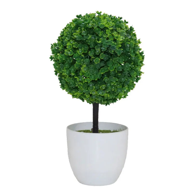 Artificial Plants Bonsai Fake Plant Flowers Potted Ornaments For Table