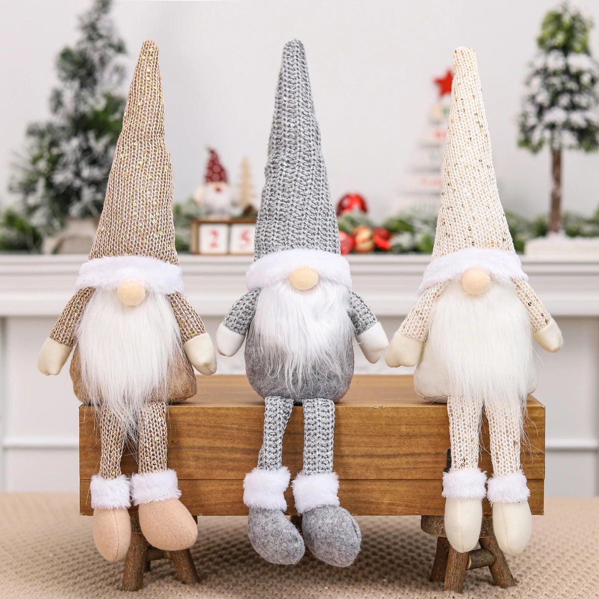 Gnome Christmas Faceless Doll Merry Christmas Decorations for Home