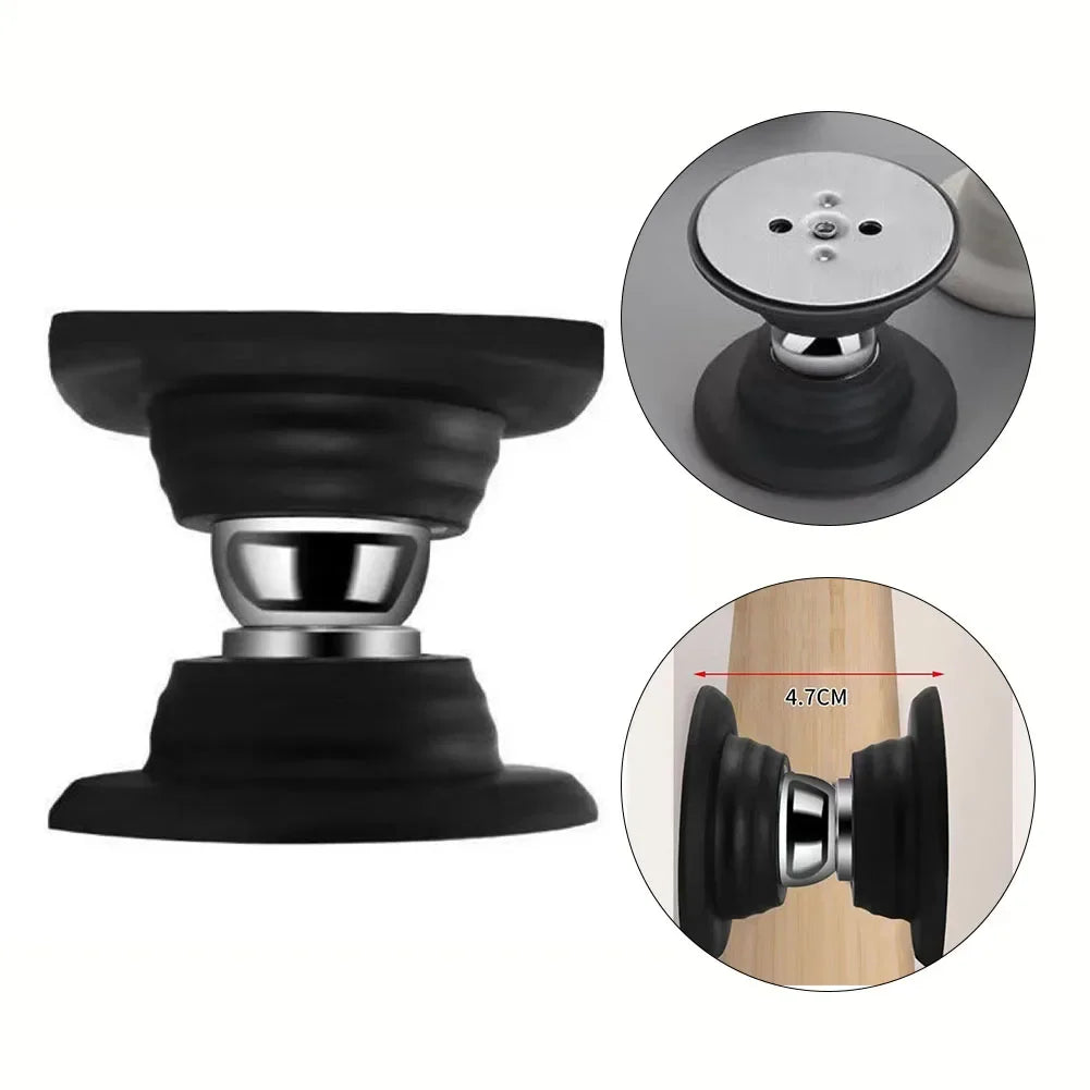 Silicone Door Stop Magnetic Door Stopper Anti Collision Windproof Widened