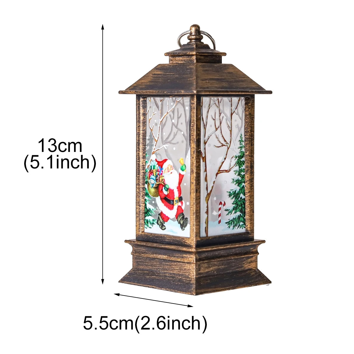 Christmas Lantern Light Merry Christmas Decorations for Home Christmas Tree