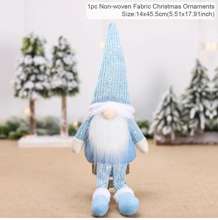 Gnome Christmas Faceless Doll Merry Christmas Decorations for Home