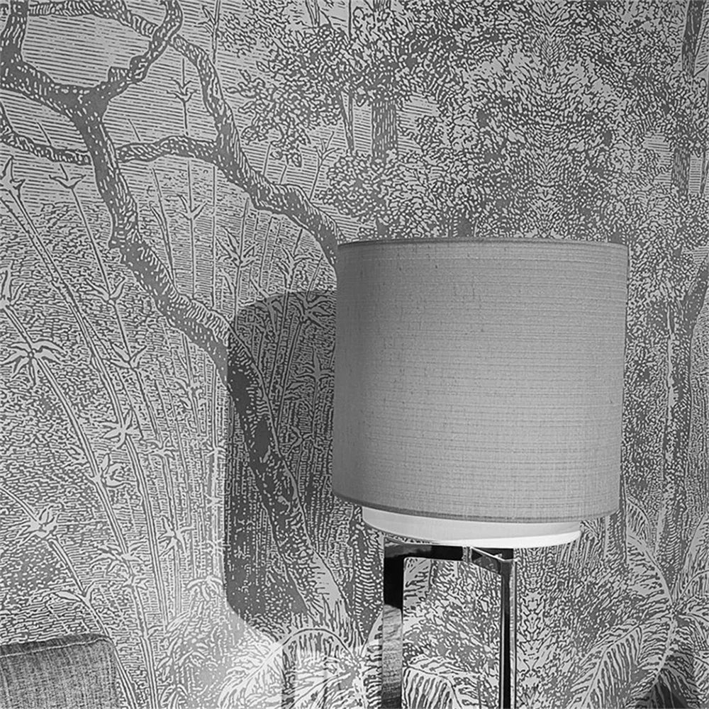 Custom Vintage Trees Forest Wallpapers for Living Room Bedroom Chinese Background