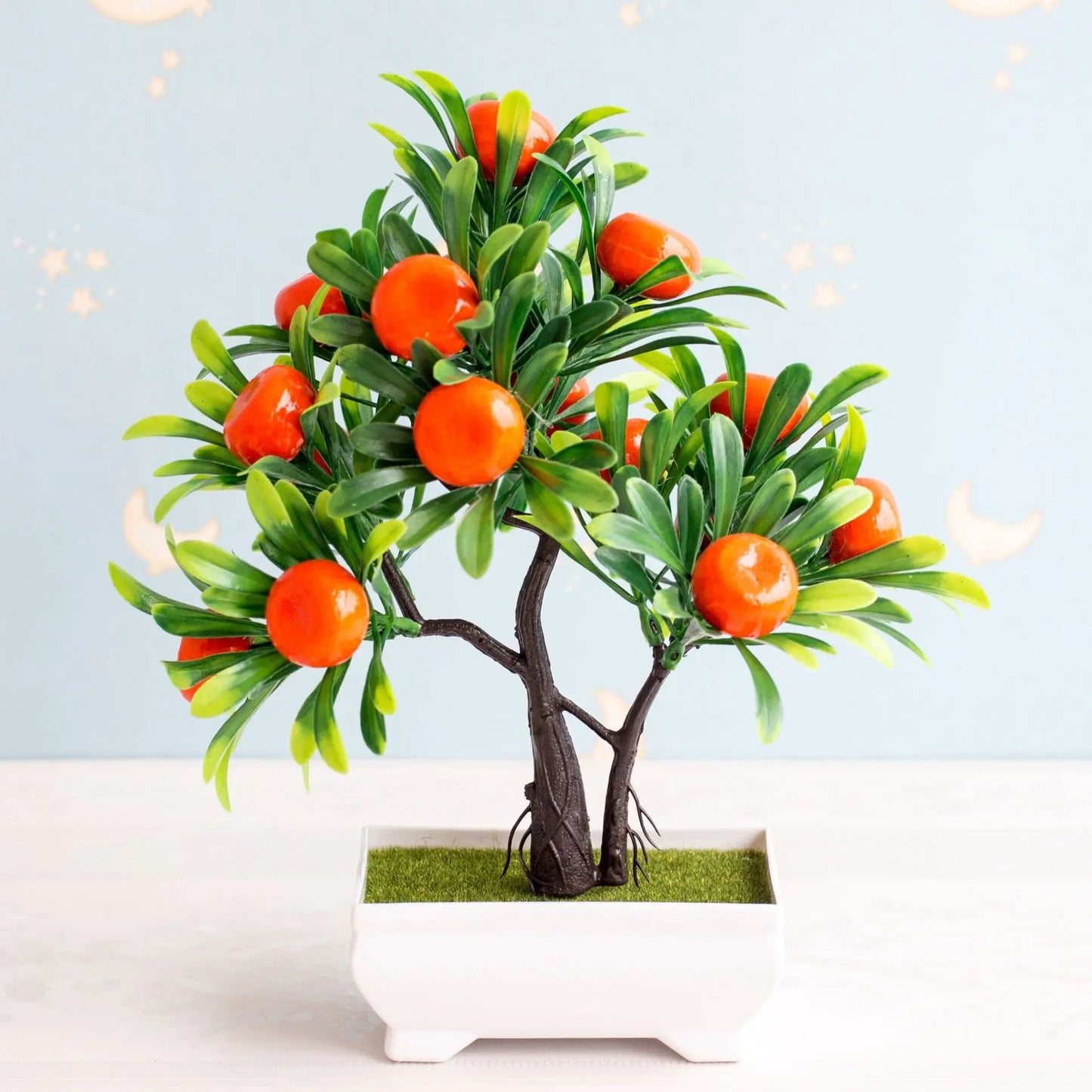 Artificial Plants Bonsai Fake Plant Flowers Potted Ornaments For Table