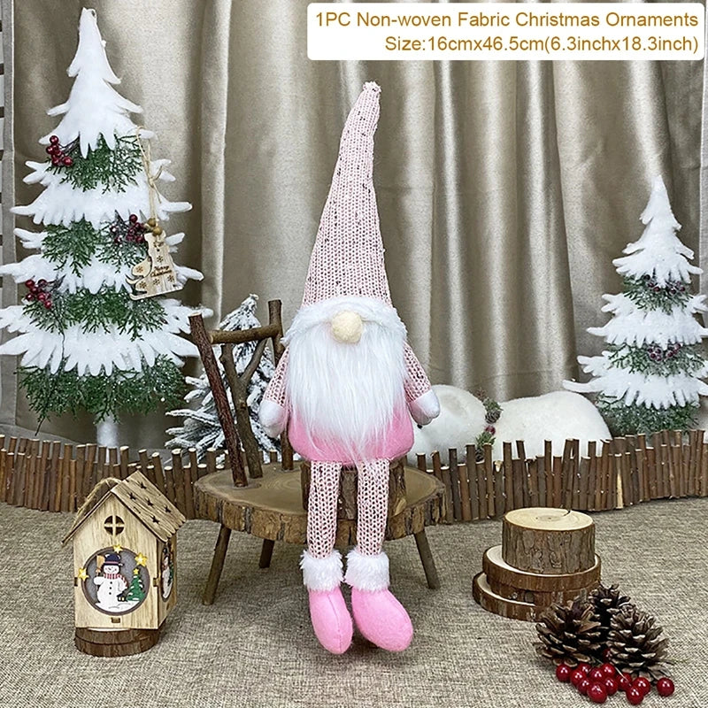 Gnome Christmas Faceless Doll Merry Christmas Decorations for Home