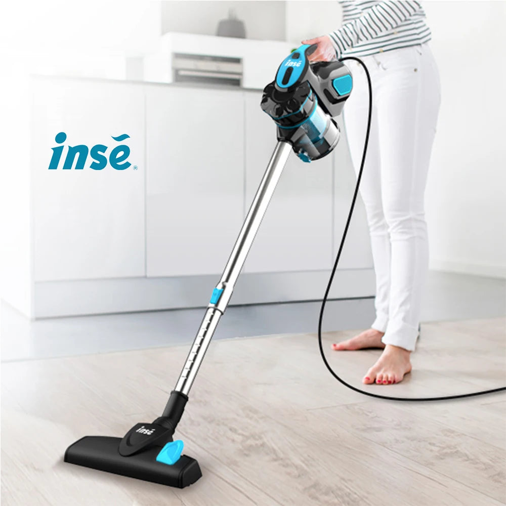 Vacuum Cleaner Corded INSE I5 18Kpa Powerful Suction 600W Motor Stick Handheld